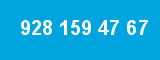 928 159 47 67 928 159 47 67